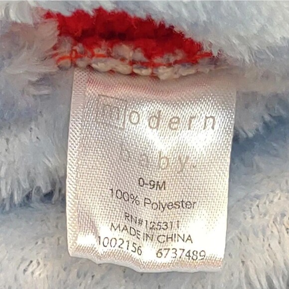 Shark Robe Bathtime size 0-9 months Modern Baby - Picture 3 of 11